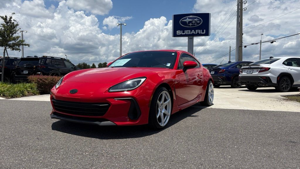 Ignition Red 2022 Subaru BRZ Limited RWD Coupe Rear-Wheel Drive 6-Speed Manual