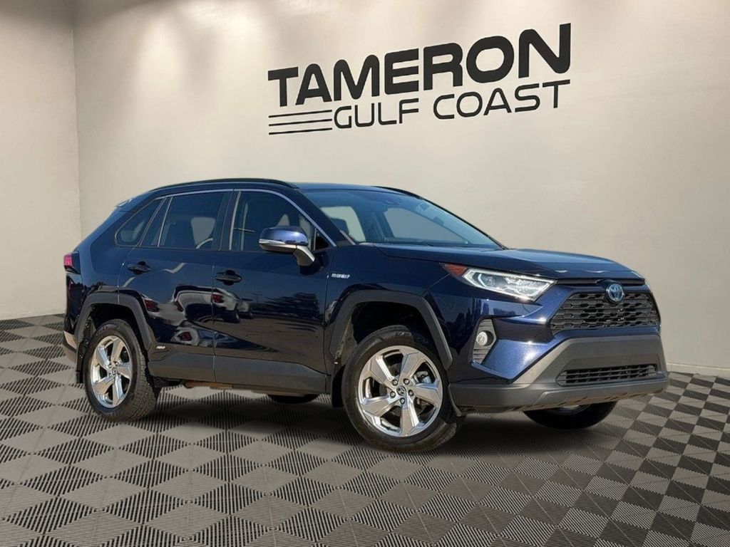 Blue Print 2021 Toyota RAV4 Hybrid SUV / Crossover All-Wheel Drive Continuously Variable Transmission