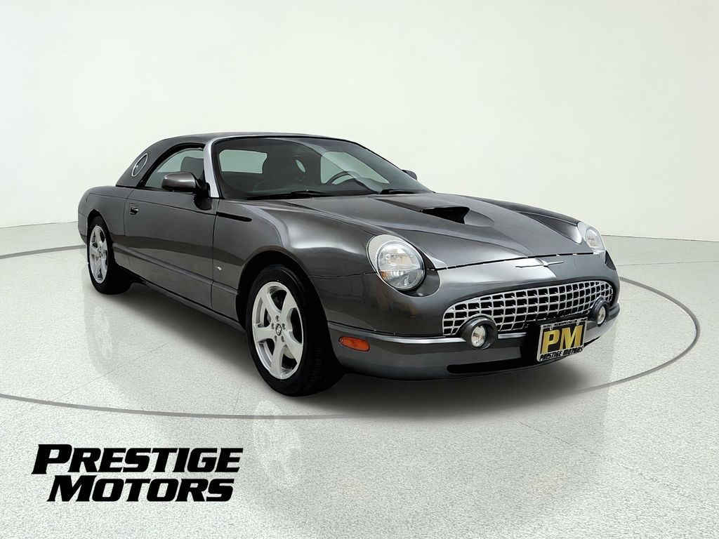 Mountain Shadow Gray 2003 Ford Thunderbird Convertible Rear-Wheel Drive 5-Speed Automatic