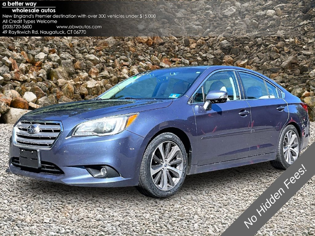 Twilight Blue Metallic 2016 Subaru Legacy Sedan All-Wheel Drive Continuously Variable Transmission