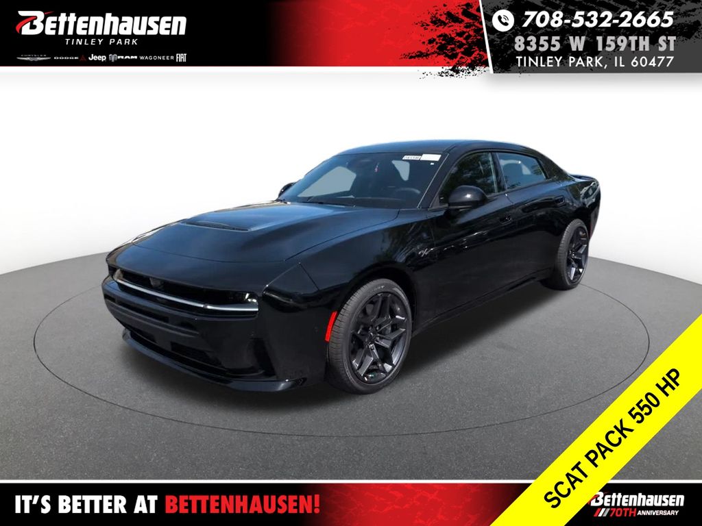 Diamond Black 2026 Dodge Charger R/T Sedan AWD Sedan All-Wheel Drive 8-Speed Automatic
