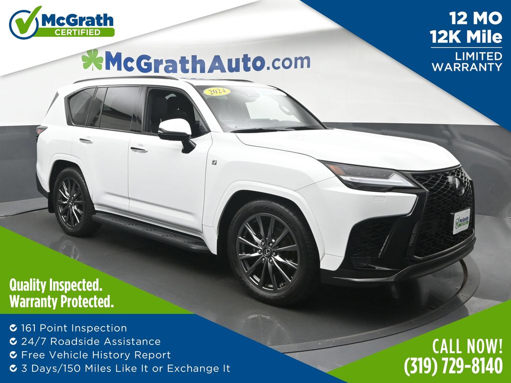 Ultra White 2024 Lexus LX SUV / Crossover  Automatic