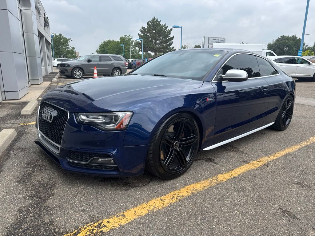Estoril Blue 2014 Audi S5 Coupe All-Wheel Drive 7-Speed Automatic