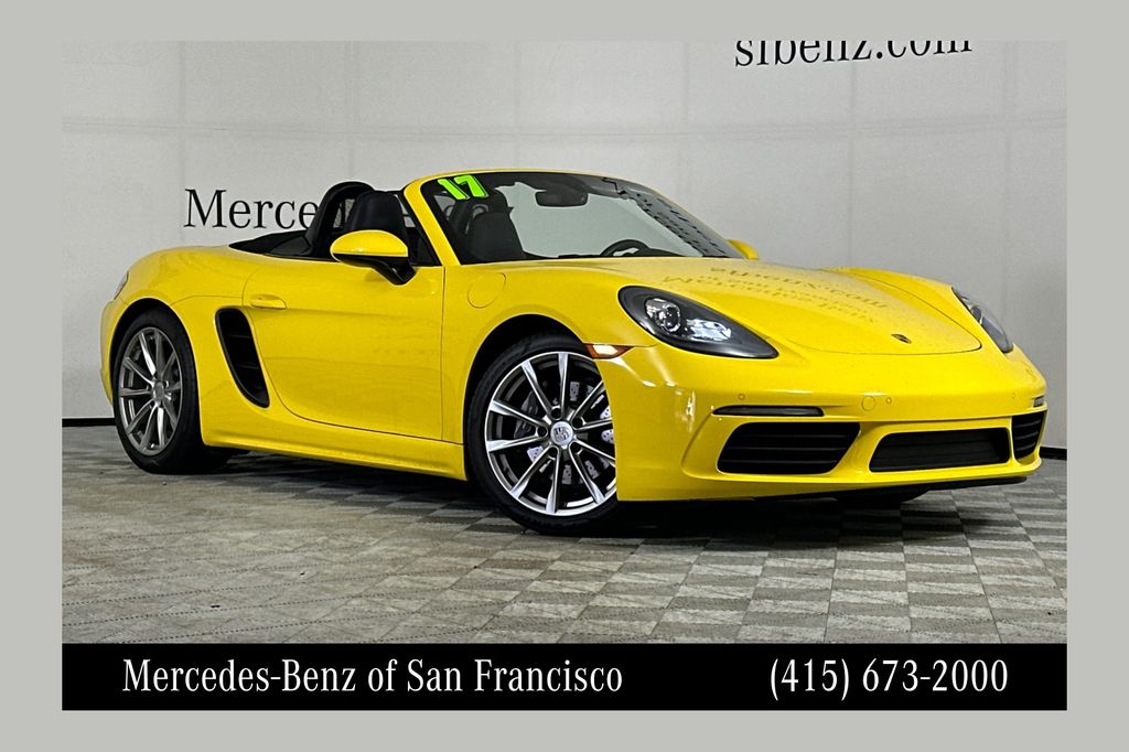 2017 Porsche 718 Boxster RWD