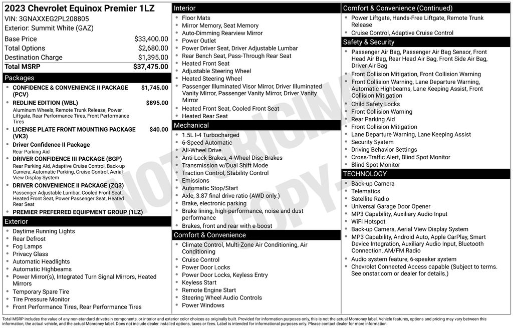 2023 Chevrolet Equinox Premier
