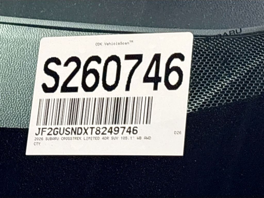 2026 Subaru Crosstrek Hybrid Limited