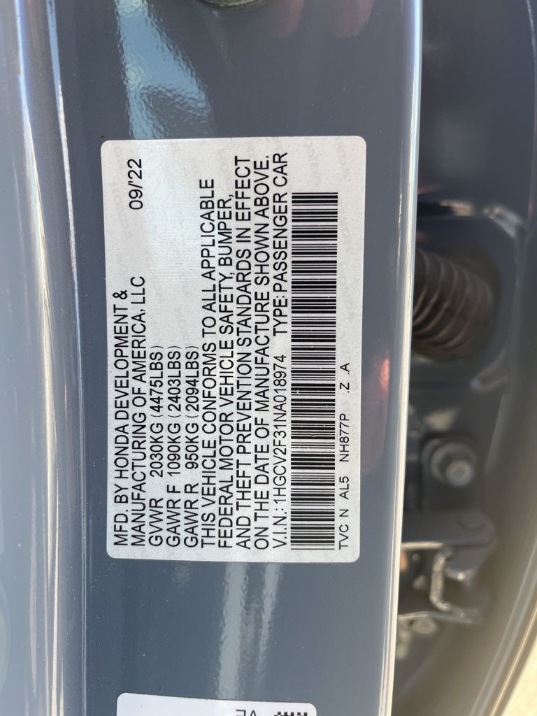 Thumbnail: 2022 Honda Accord - 11