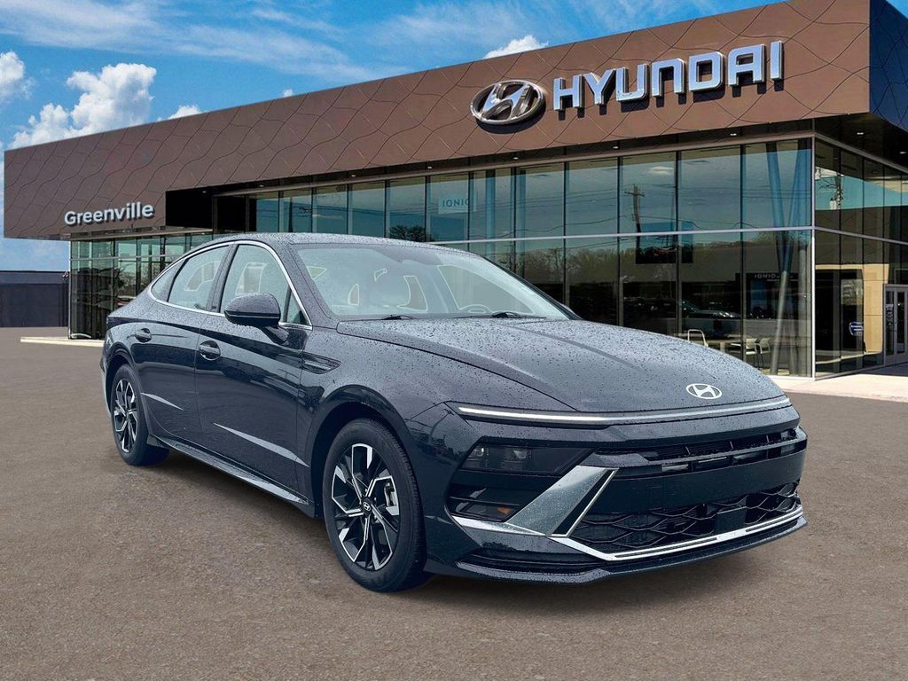 Carbon Blue 2025 Hyundai Sonata SEL FWD Sedan Front-Wheel Drive 8-Speed Automatic
