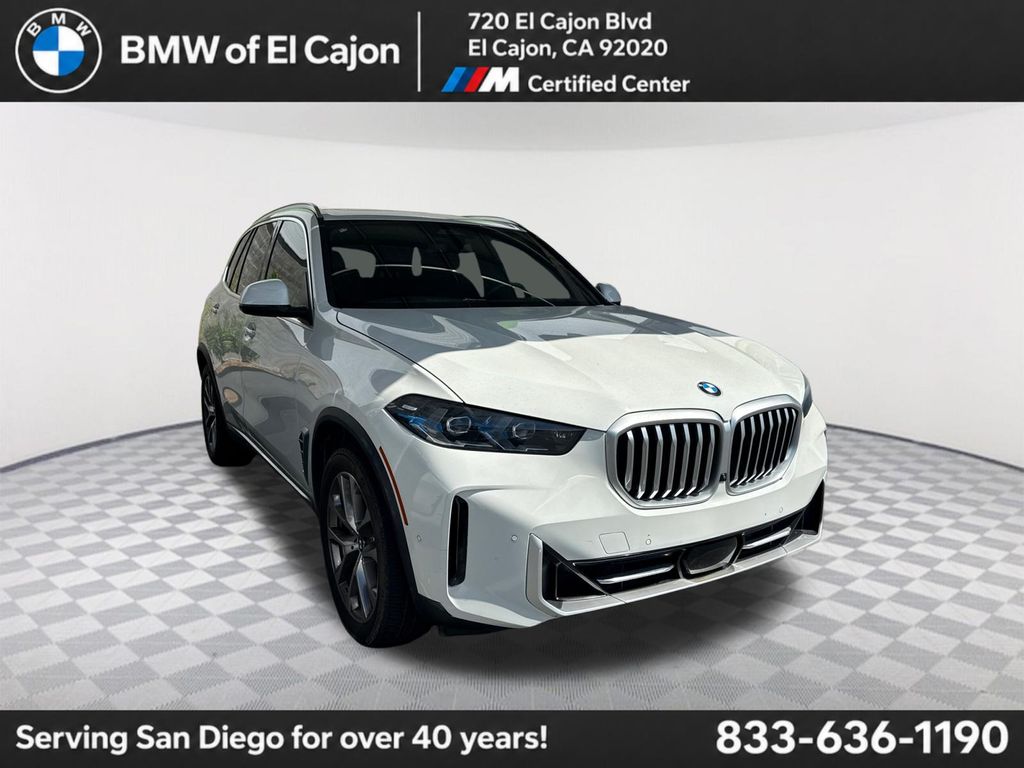 Alpine White 2025 BMW X5 SUV / Crossover Rear-Wheel Drive 8-Speed Automatic