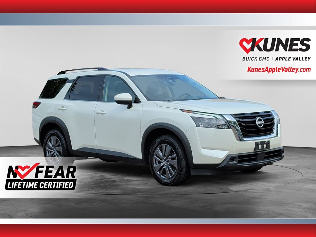 Pearl White Tricoat 2024 Nissan Pathfinder SUV / Crossover All-Wheel Drive 9-Speed Automatic