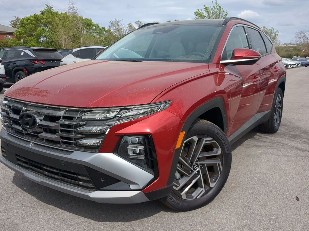 Ultimate Red 2026 Hyundai Tucson Hybrid Limited AWD SUV / Crossover All-Wheel Drive 6-Speed Automatic