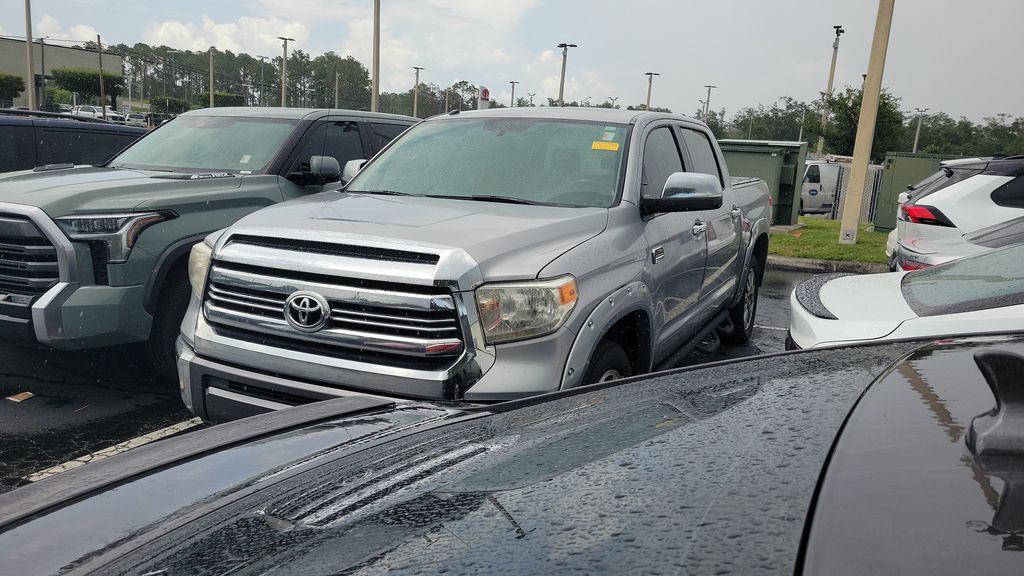 Silver Sky Metallic 2017 Toyota Tundra Pickup Truck 4X2 6-Speed Automatic Overdrive