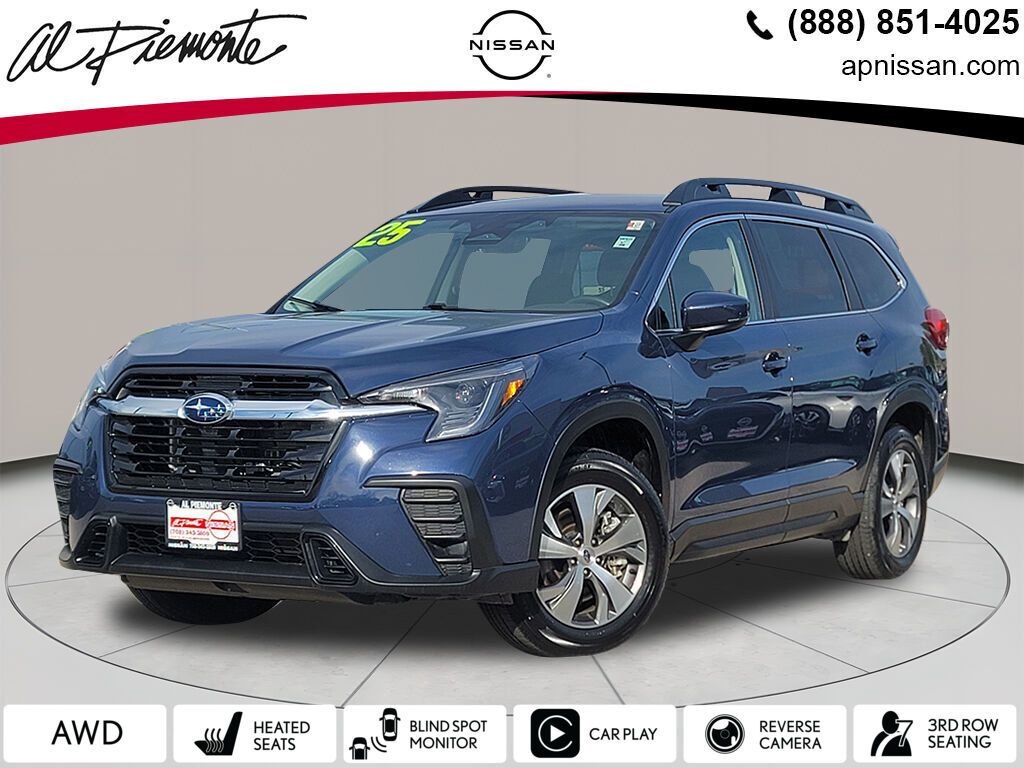 Cosmic Blue 2025 Subaru Ascent Premium 7-Passenger AWD SUV / Crossover All-Wheel Drive Continuously Variable Transmission