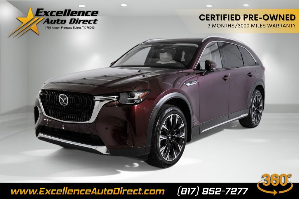 Artisan Red Premium 2024 Mazda CX-90 PHEV Premium Plus AWD SUV / Crossover All-Wheel Drive 8-Speed Automatic