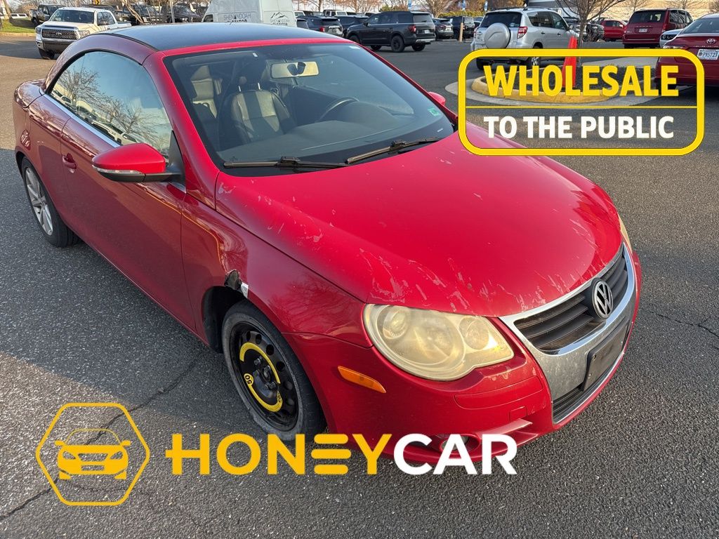 Salsa Red 2009 Volkswagen Eos Komfort Convertible Front-Wheel Drive 6-Speed Dual Clutch