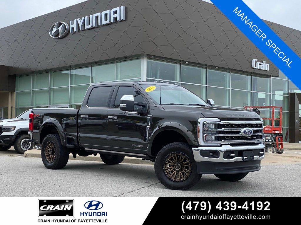 Bronze Metallic 2024 Ford F-250 Super Duty Pickup Truck Four-Wheel Drive Automatic