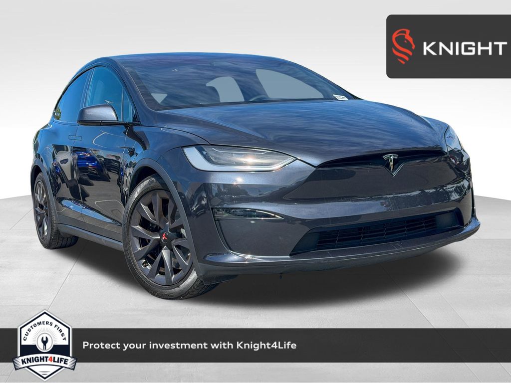 Stealth Gray 2024 Tesla Model X AWD SUV / Crossover All-Wheel Drive 1-Speed Automatic