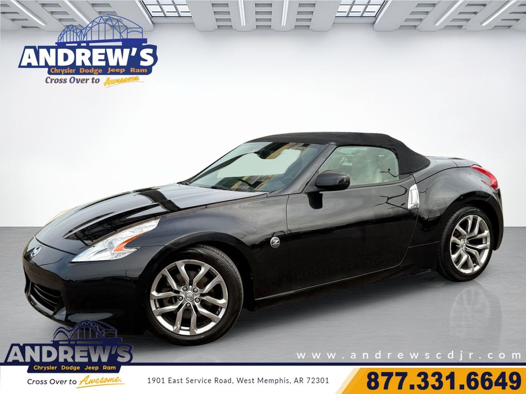 Gray (Magnetic Black Metallic) 2011 Nissan 370Z Convertible Rear-Wheel Drive 7-Speed Automatic