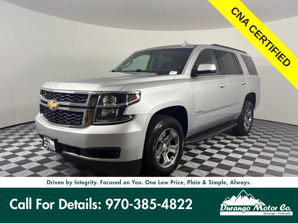 Silver Ice Metallic 2020 Chevrolet Tahoe SUV / Crossover Four-Wheel Drive 6-Speed Automatic Overdrive