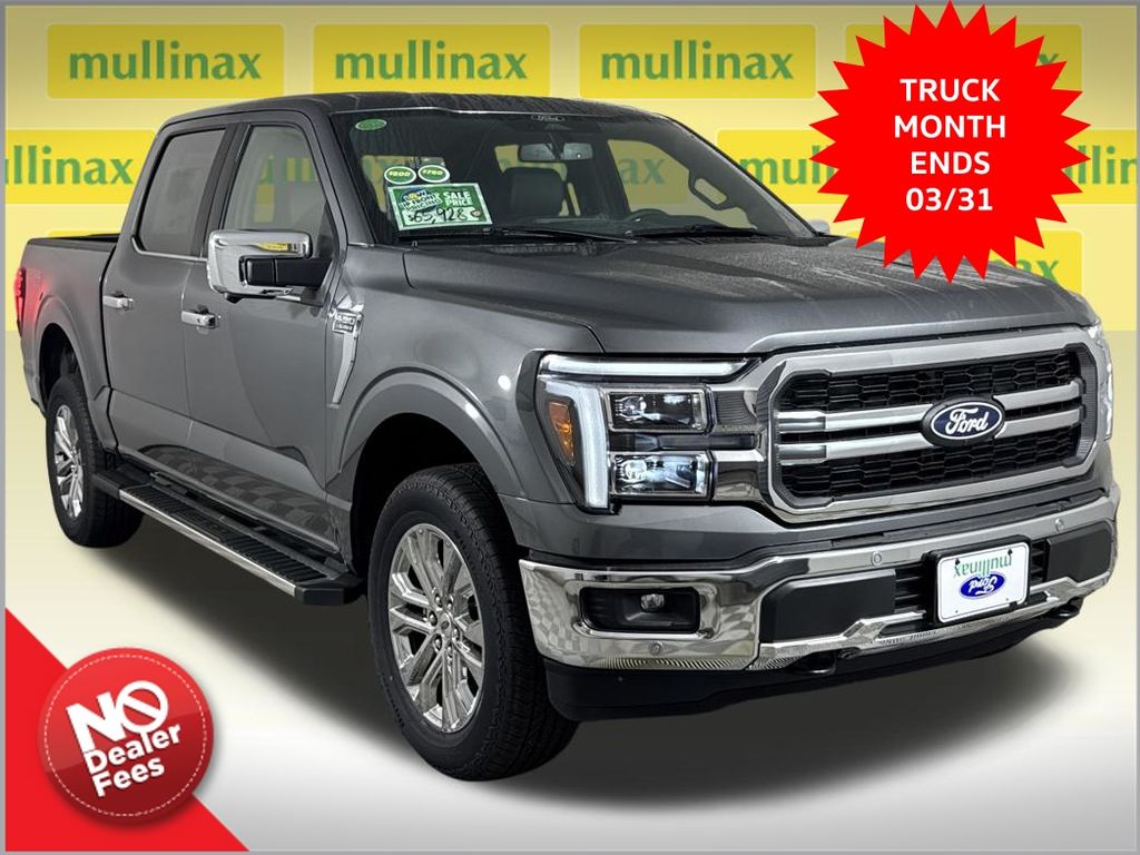 Carbonized Gray Metallic 2026 Ford F-150 Lariat SuperCrew 4WD Pickup Truck Four-Wheel Drive Automatic