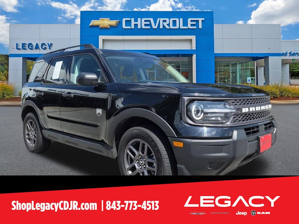Shadow Black 2025 Ford Bronco Sport SUV / Crossover All-Wheel Drive 8-Speed Automatic