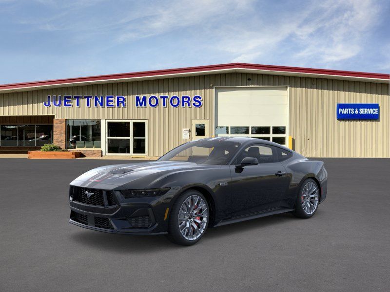 Shadow Black 2026 Ford Mustang GT Premium Fastback RWD Coupe Rear-Wheel Drive Automatic