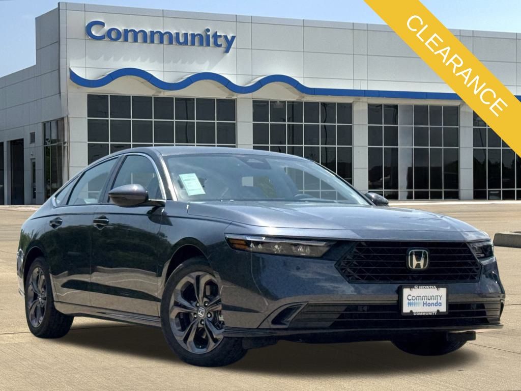 2025 Honda Accord Hybrid EX-L Gray at Classic Honda Galveston