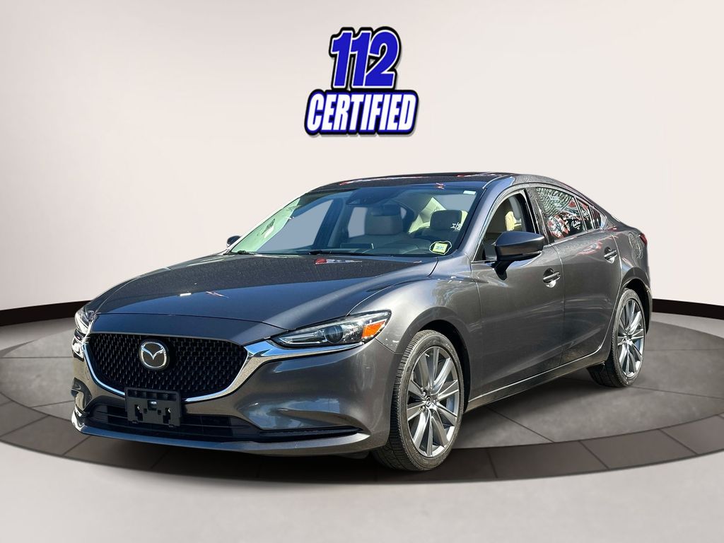 Machine Gray 2018 Mazda MAZDA6 Sedan Front-Wheel Drive 6-Speed Automatic