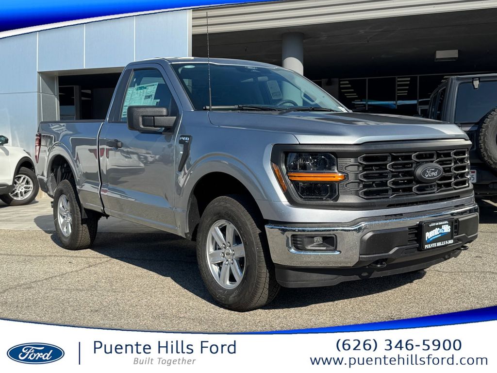 Silver Metallic 2026 Ford F-150 Pickup Truck Four-Wheel Drive Automatic