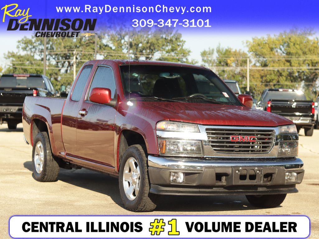 Merlot Jewel Metallic 2011 GMC Canyon Pickup Truck 4X2 4-Speed Automatic Overdrive