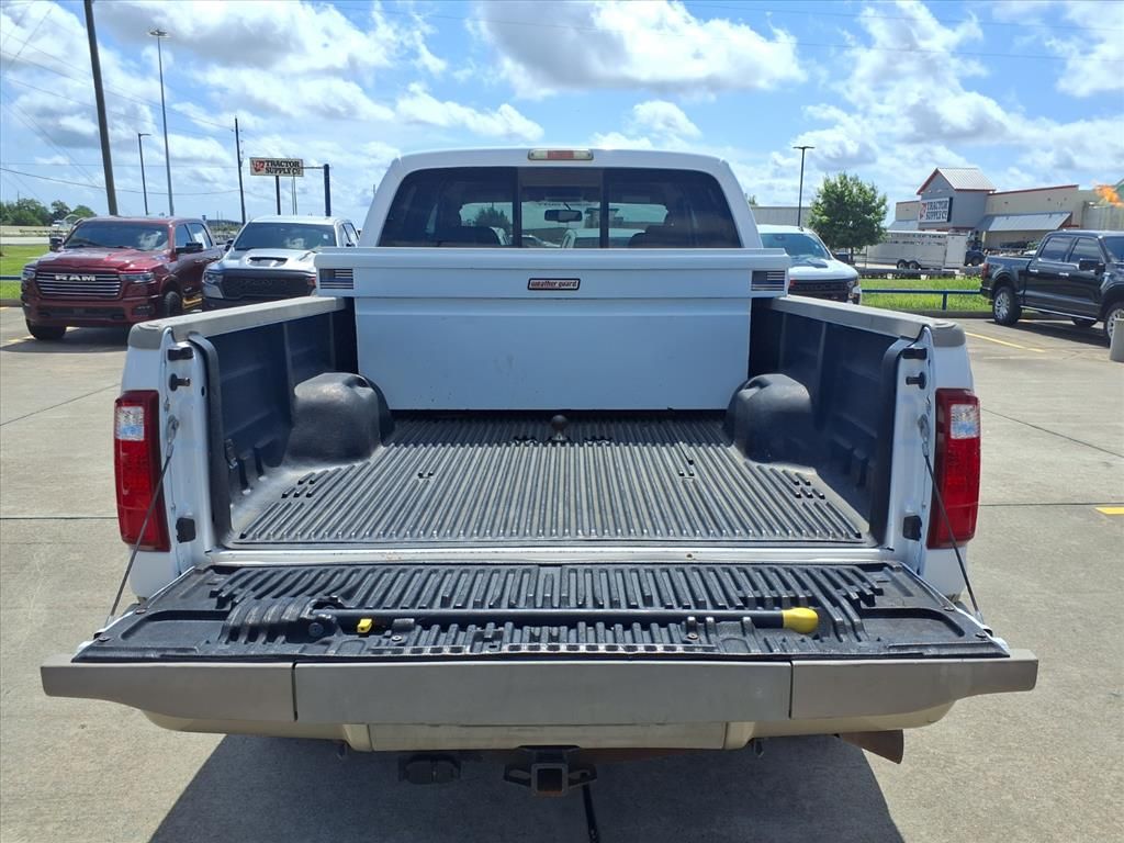 2010 Ford F-250SD King Ranch White at Emmons Autoplex