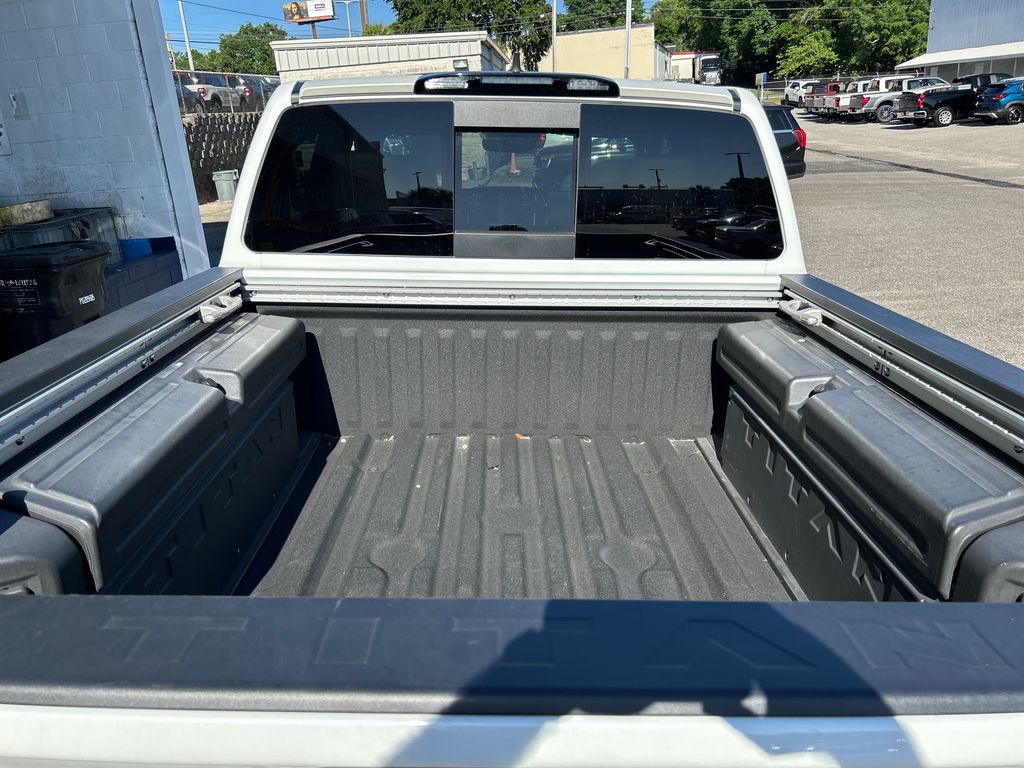 2024 Pearl White Tricoat Nissan Titan Platinum Reserve 4X4 Truck