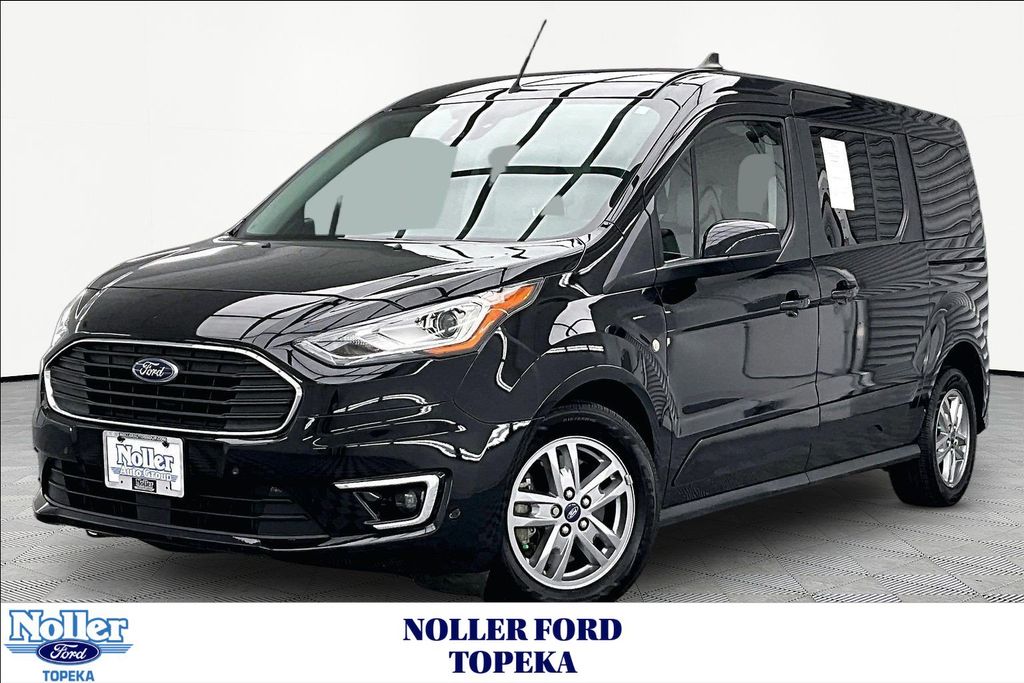 Black Metallic 2023 Ford Transit Connect Van Front-Wheel Drive 8-Speed Automatic