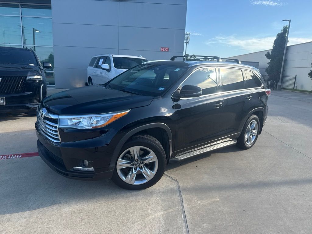 2016 Toyota Highlander Limited Black at Gullo Toyota