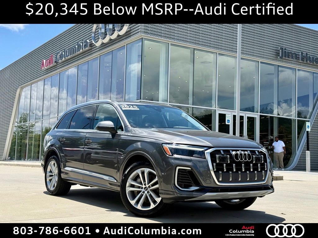 Samurai Gray Metallic 2025 Audi Q7 SUV / Crossover All-Wheel Drive 8-Speed Automatic