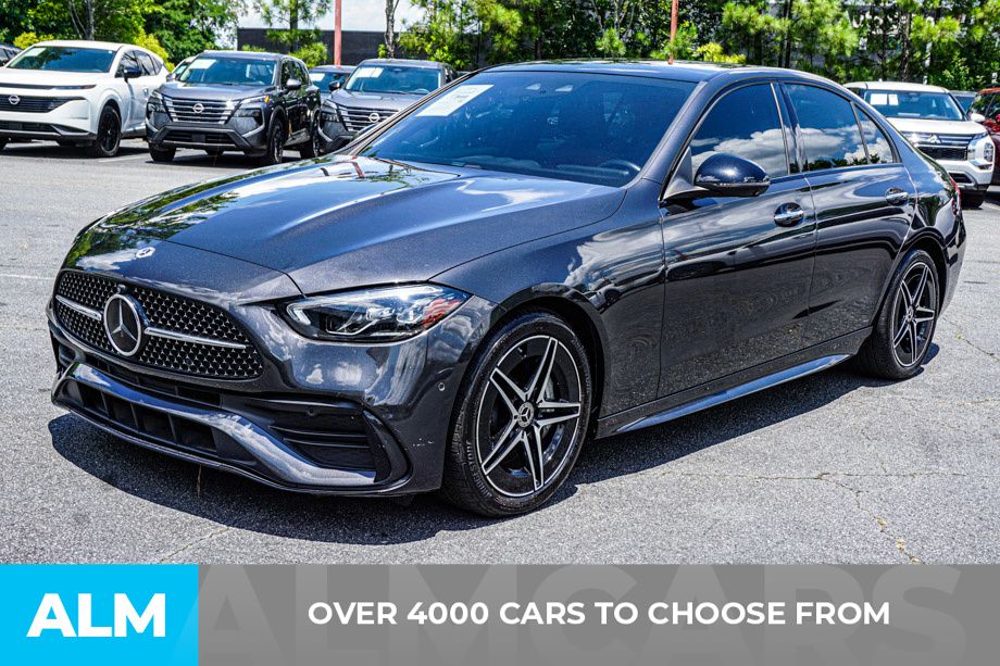 Used 2023 Gray Mercedes-Benz C 300 image 3