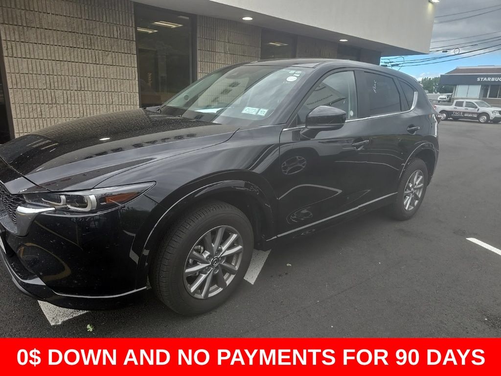 Jet Black Mica 2025 Mazda CX-5 2.5 S Select AWD SUV / Crossover All-Wheel Drive 6-Speed Automatic