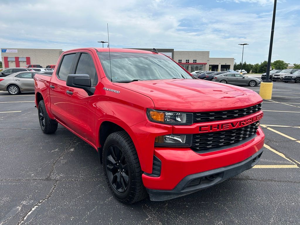 Red Hot 2021 Chevrolet Silverado 1500 Pickup Truck 4X2 8-Speed Automatic