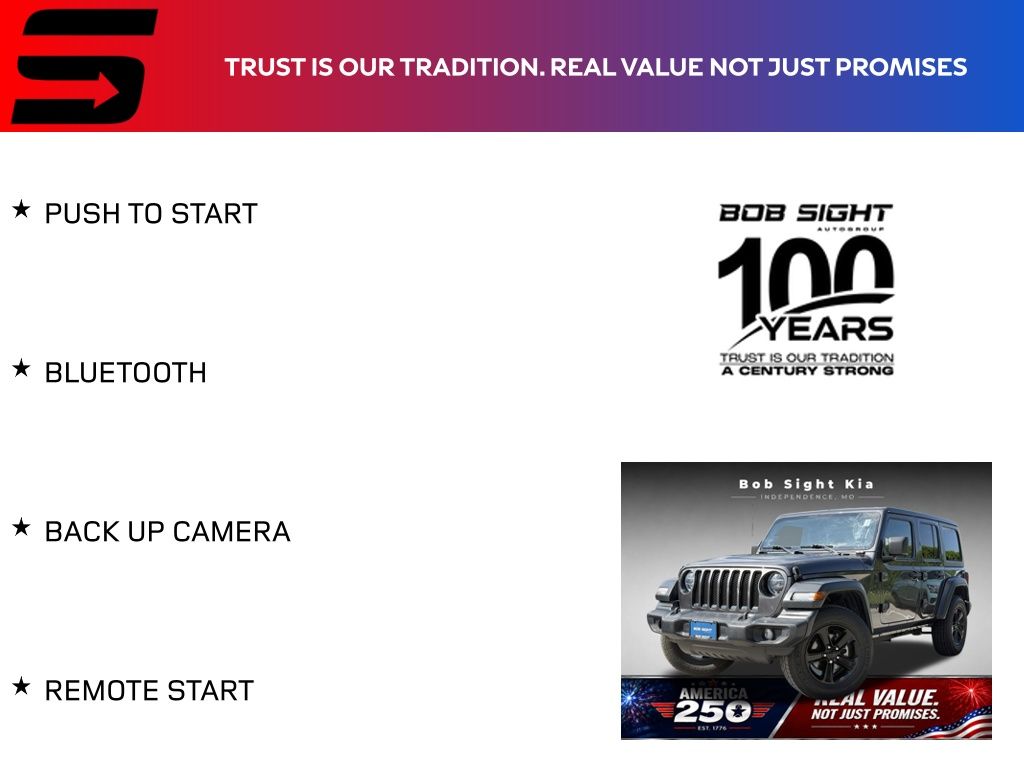 Used 2020 Jeep Wrangler Unlimited Altitude with VIN 1C4HJXDG0LW187614 for sale in Kansas City