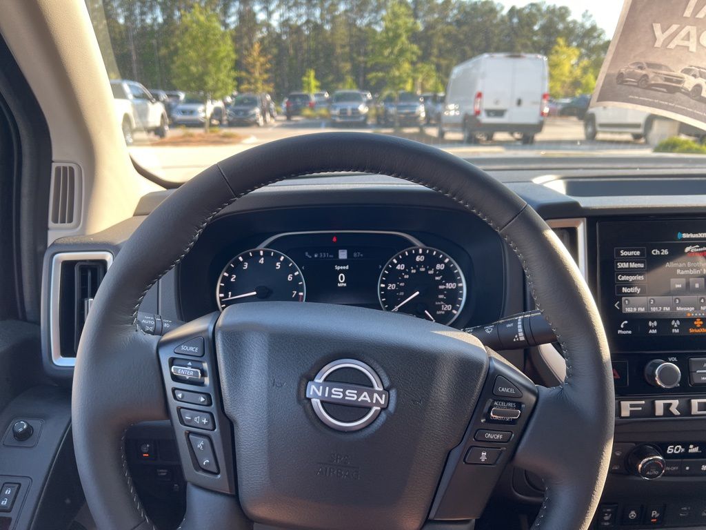 2025 Super Black Nissan Frontier SL RWD Truck