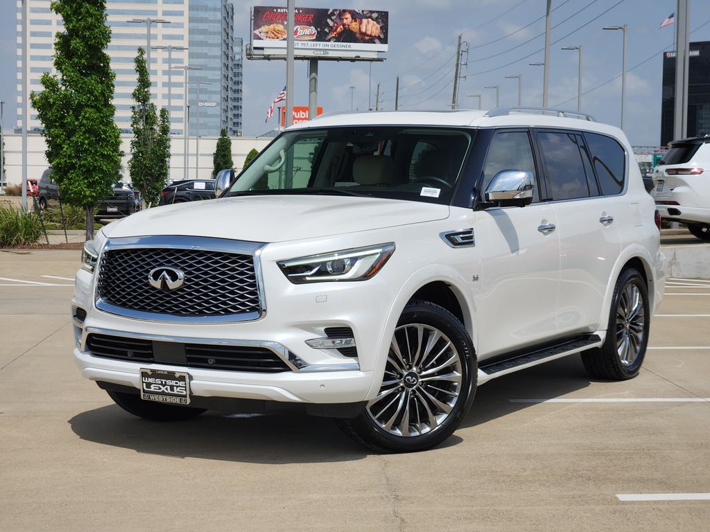 2018 INFINITI QX80 Base White at Emmons Autoplex