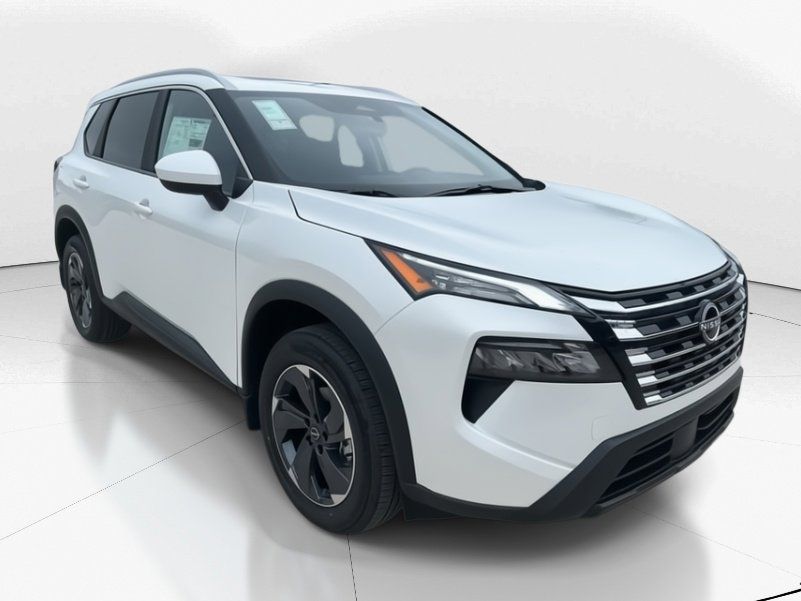 2025 Everest White Pearl Nissan Rogue SV FWD SUV