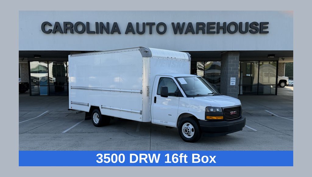 Summit White 2021 GMC Savana Chassis Van Rear-Wheel Drive 6-Speed Automatic Overdrive