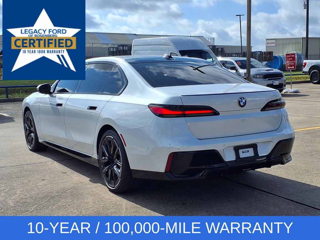 2023 BMW 7 Series 740i White at Ultimate Motorsports