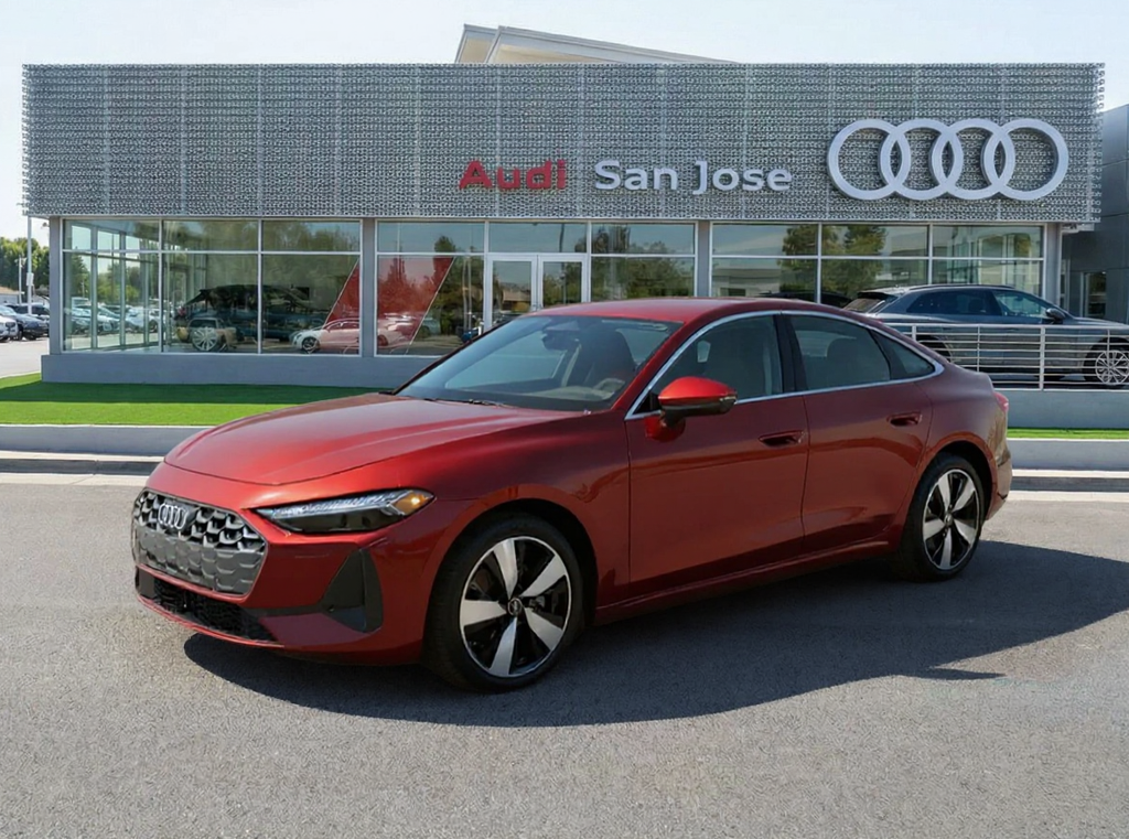 Grenadine Red Metallic 2025 Audi A5 quattro Prestige Sedan Sedan All-Wheel Drive 7-Speed Automatic