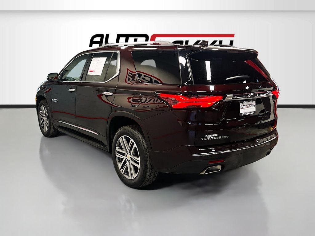 Used 2022 Black Cherry Metallic Chevrolet High Country image 5