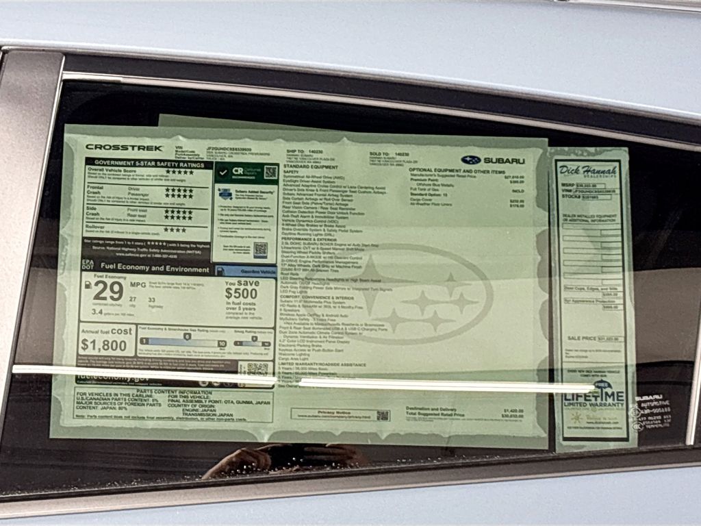 2025 Subaru Crosstrek Premium