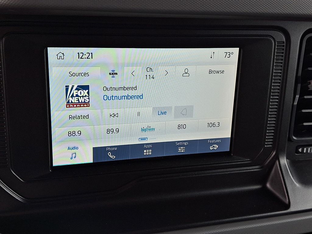2021 Ford Bronco Base Black at Phil Fitts Ford