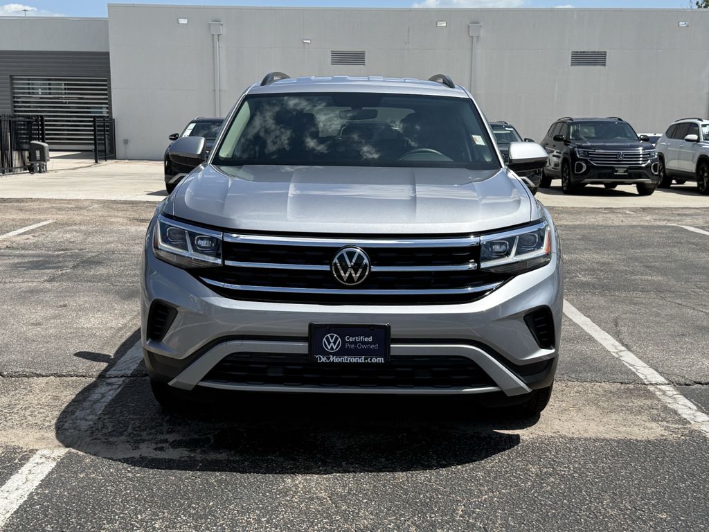 2023 Volkswagen Atlas 2.0T SE Silver at Cook Ford