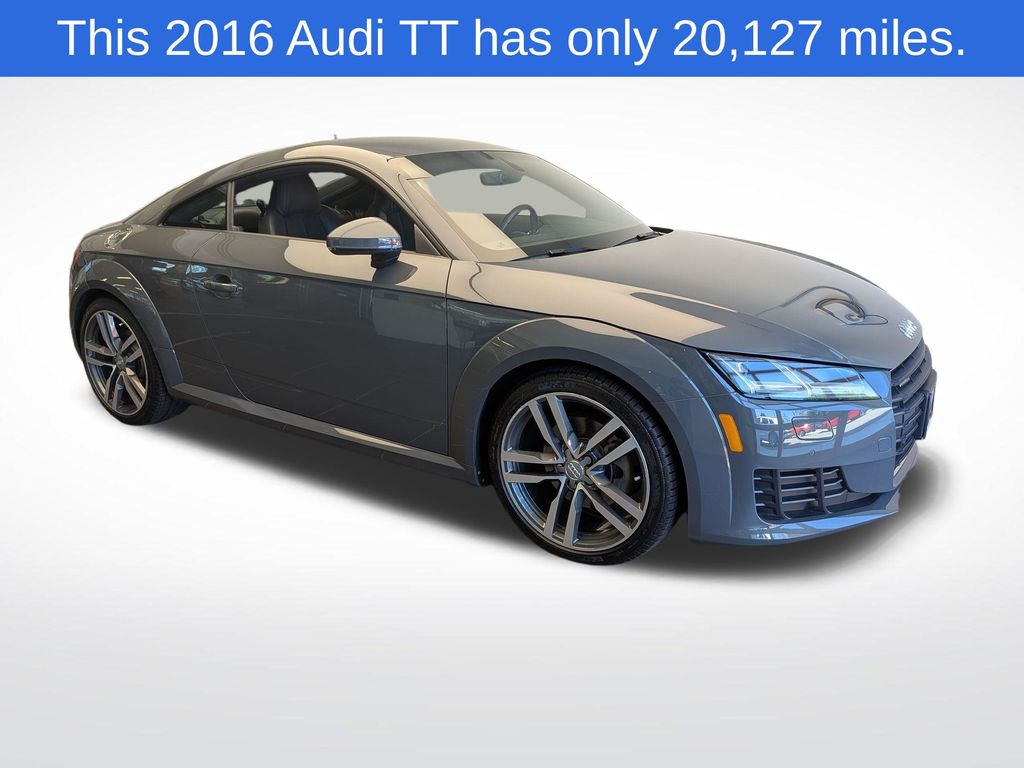 Gray Metallic 2016 Audi TT Coupe All-Wheel Drive 6-Speed Automatic